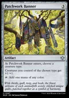 Patchwork Banner⁣ - Bloomburrow⁣ (Uncommon)⁣ [247]