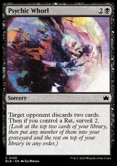 Psychic Whorl⁣ - Bloomburrow⁣ (Common)⁣ [105]