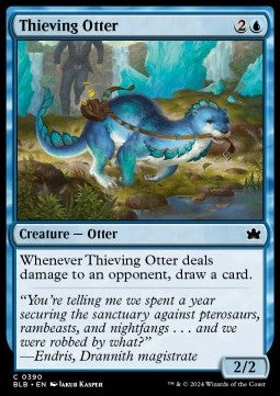 Thieving Otter⁣ - Bloomburrow: Extras⁣ (Common)⁣ [390]