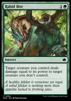 Rabid Bite⁣ - Bloomburrow: Extras⁣ (Common)⁣ [394]