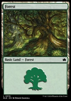 Forest (V.2)⁣ - Bloomburrow: Extras⁣ (Land)⁣ [378]