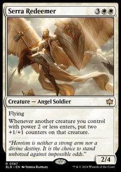 Serra Redeemer⁣ - Bloomburrow: Extras⁣ (Rare)⁣ [387]