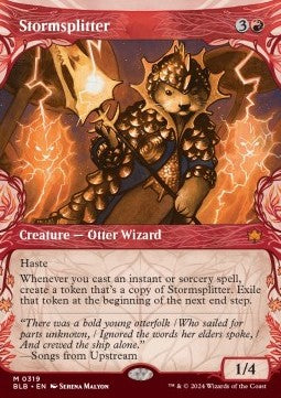 Stormsplitter⁣ - Bloomburrow: Extras⁣ (Mythic)⁣ [319]