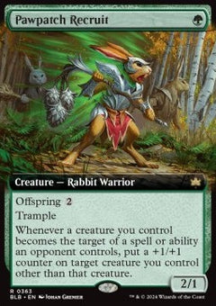 Pawpatch Recruit⁣ - Bloomburrow: Extras⁣ (Rare)⁣ [363]