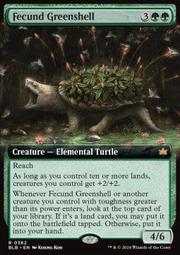 Fecund Greenshell⁣ - Bloomburrow: Extras⁣ (Rare)⁣ [362]