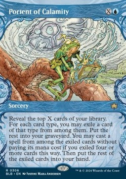 Portent of Calamity⁣ - Bloomburrow: Extras⁣ (Rare)⁣ [306]