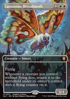 Luminous Broodmoth⁣ - Commander: Bloomburrow: Extras⁣ (Mythic)⁣ [74]