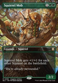 Squirrel Mob⁣ - Commander: Bloomburrow: Extras⁣ (Rare)⁣ [85]