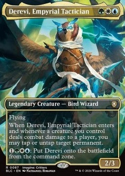 Derevi, Empyrial Tactician⁣ - Commander: Bloomburrow: Extras⁣ (Rare)⁣ [87]