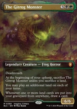 The Gitrog Monster⁣ - Commander: Bloomburrow: Extras⁣ (Mythic)⁣ [88]