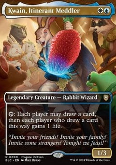 Kwain, Itinerant Meddler⁣ - Commander: Bloomburrow: Extras⁣ (Rare)⁣ [90]