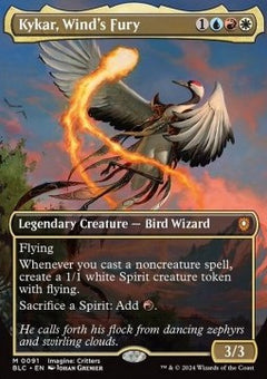 Kykar, Wind's Fury⁣ - Commander: Bloomburrow: Extras⁣ (Mythic)⁣ [91]