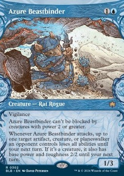 Azure Beastbinder⁣ - Bloomburrow: Extras⁣ (Rare)⁣ [302]