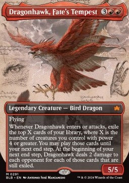 Dragonhawk, Fate's Tempest⁣ - Bloomburrow: Extras⁣ (Mythic)⁣ [291]