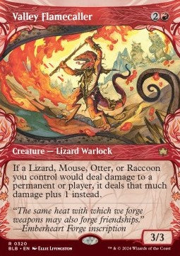 Valley Flamecaller⁣ - Bloomburrow: Extras⁣ (Rare)⁣ [320]