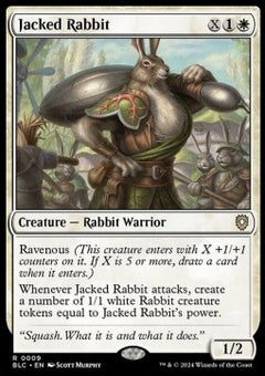 Jacked Rabbit⁣ - Commander: Bloomburrow⁣ (Rare)⁣ [9]