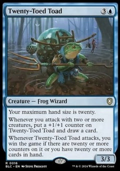 Twenty-Toed Toad⁣ - Commander: Bloomburrow⁣ (Rare)⁣ [16]