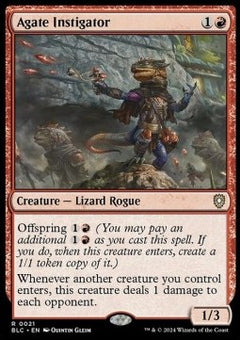 Agate Instigator⁣ - Commander: Bloomburrow⁣ (Rare)⁣ [21]