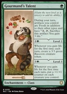 Gourmand's Talent⁣ - Commander: Bloomburrow⁣ (Rare)⁣ [31]