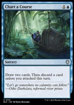 Chart a Course⁣ - Commander: Bloomburrow⁣ (Uncommon)⁣ [110]