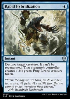 Rapid Hybridization⁣ - Commander: Bloomburrow⁣ (Uncommon)⁣ [111]
