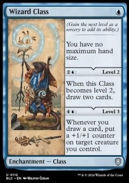 Wizard Class⁣ - Commander: Bloomburrow⁣ (Uncommon)⁣ [112]