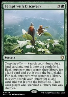 Tempt with Discovery⁣ - Commander: Bloomburrow⁣ (Rare)⁣ [124]