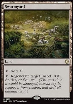 Swarmyard⁣ - Commander: Bloomburrow⁣ (Rare)⁣ [133]