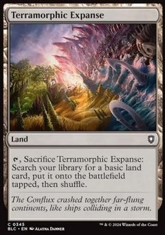 Terramorphic Expanse⁣ - Commander: Bloomburrow⁣ (Common)⁣ [345]