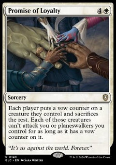 Promise of Loyalty⁣ - Commander: Bloomburrow⁣ (Rare)⁣ [148]