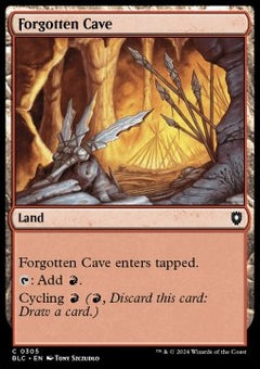 Forgotten Cave⁣ - Commander: Bloomburrow⁣ (Common)⁣ [305]