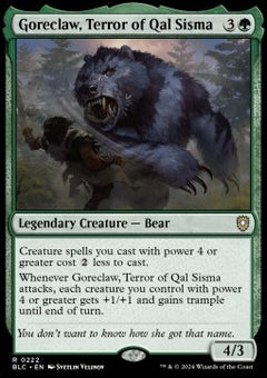 Goreclaw, Terror of Qal Sisma⁣ - Commander: Bloomburrow⁣ (Rare)⁣ [222]
