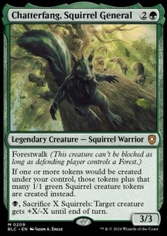 Chatterfang, Squirrel General⁣ - Commander: Bloomburrow⁣ (Mythic)⁣ [209]