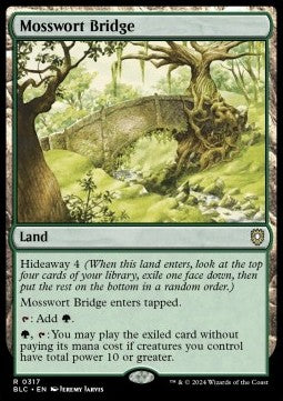 Mosswort Bridge⁣ - Commander: Bloomburrow⁣ (Rare)⁣ [317]