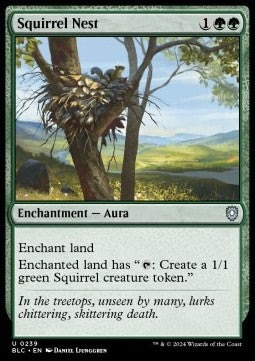 Squirrel Nest⁣ - Commander: Bloomburrow⁣ (Uncommon)⁣ [239]