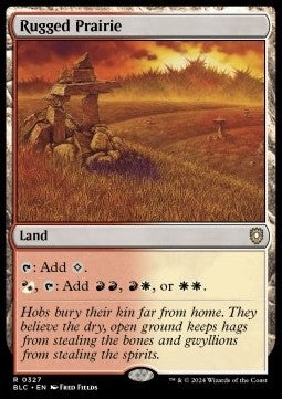 Rugged Prairie⁣ - Commander: Bloomburrow⁣ (Rare)⁣ [327]