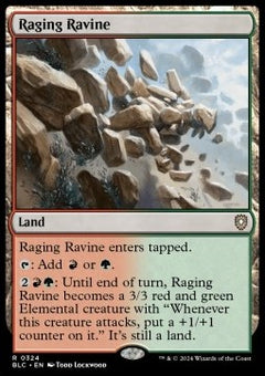 Raging Ravine⁣ - Commander: Bloomburrow⁣ (Rare)⁣ [324]