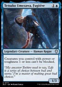 Tetsuko Umezawa, Fugitive⁣ - Commander: Bloomburrow⁣ (Uncommon)⁣ [177]