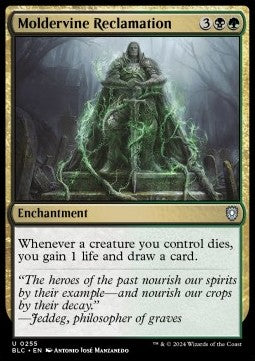 Moldervine Reclamation⁣ - Commander: Bloomburrow⁣ (Uncommon)⁣ [255]