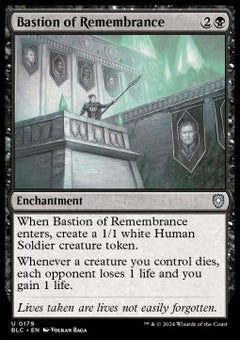 Bastion of Remembrance⁣ - Commander: Bloomburrow⁣ (Uncommon)⁣ [179]
