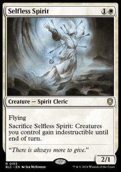 Selfless Spirit⁣ - Commander: Bloomburrow⁣ (Rare)⁣ [153]