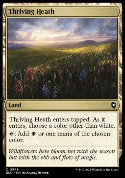Thriving Heath⁣ - Commander: Bloomburrow⁣ (Common)⁣ [348]