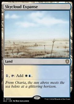 Skycloud Expanse⁣ - Commander: Bloomburrow⁣ (Rare)⁣ [332]