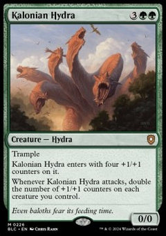 Kalonian Hydra⁣ - Commander: Bloomburrow⁣ (Mythic)⁣ [226]