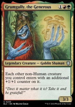 Grumgully, the Generous⁣ - Commander: Bloomburrow⁣ (Uncommon)⁣ [253]