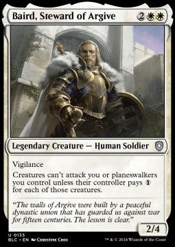 Baird, Steward of Argive⁣ - Commander: Bloomburrow⁣ (Uncommon)⁣ [135]
