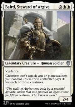 Baird, Steward of Argive⁣ - Commander: Bloomburrow⁣ (Uncommon)⁣ [135]