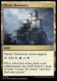 Mystic Monastery⁣ - Commander: Bloomburrow⁣ (Uncommon)⁣ [318]
