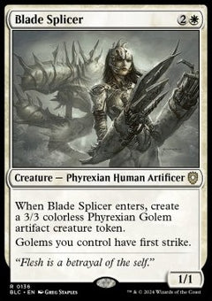 Blade Splicer⁣ - Commander: Bloomburrow⁣ (Rare)⁣ [136]