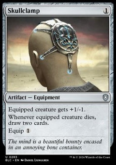 Skullclamp⁣ - Commander: Bloomburrow⁣ (Uncommon)⁣ [283]